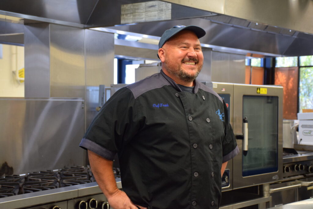 Photo of Culinary Arts instructor, Chef Frank.